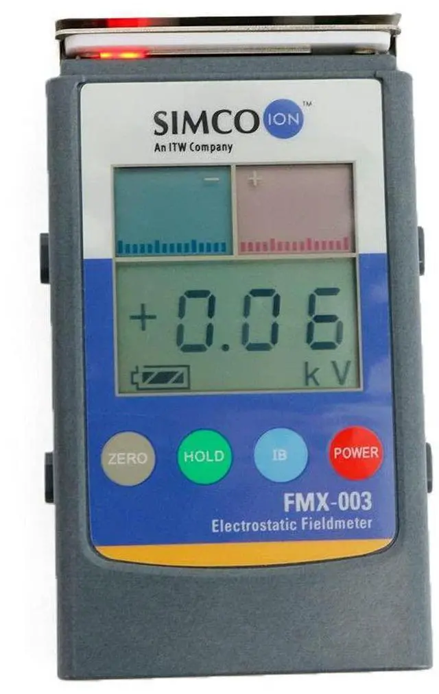 Alt view image 3 of 7 - SIMCO FMX-003 Electrostatic Field Meter ESD Test Meter FMX003