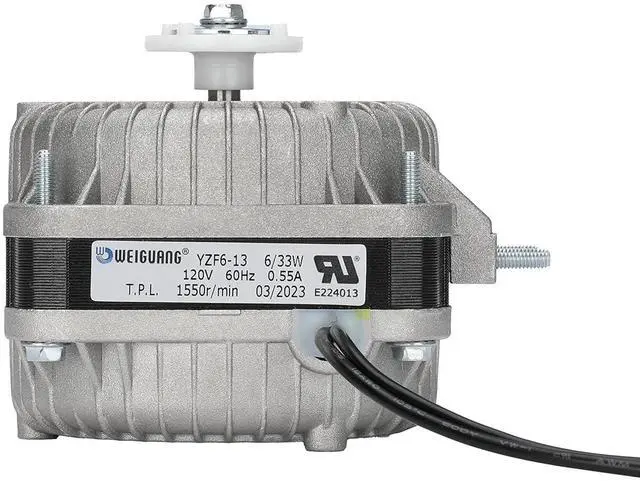 Main image of YZF6-13 Fan AC Motor 120V 6/33W 0.55A 60Hz 1550r Shaded Pole Condenser Motor