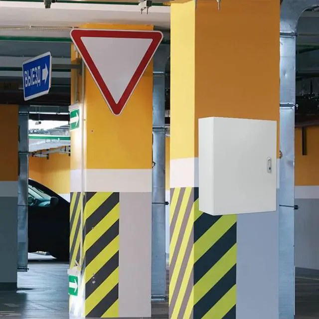 Alt view image 3 of 7 - Cold Rolled Steel Electrical Box 23.6'' x 20'' x 8'' Indoor/Outdoor Thick Electrical Enclosure Box with Mounting Plate IP66 Weatherproof Anti-Rust and Anti-Corrosion (23.6'' x 20'' x 8'')