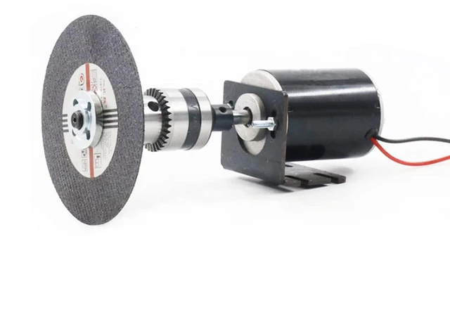 Alt view image 3 of 5 - DC Electric Motor Drive, 3500RPM High Speed Permanent Magnet 12V DC Motor High Torque 30W CW/CCW (12V DC 3500RPM)