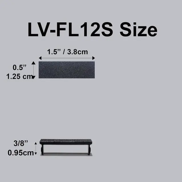 Alt view image 2 of 4 - 10 Pack 1/2 inch FPE NA NC NCFS Federal Pacific Stab-lok Universal Knockout Filler Plate 1/2" x 1.5" Blank Flush Cover for Twist Thin Circuit Breaker Electrical Panel Box Load Center CA