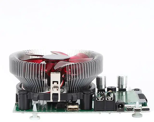 Main image of Fafeicy Battery Discharge Tester 185W 20A USB Adjustable Constant Current Electronic Load with LCD Screen and Intelligent Fan for Battery Capacity Testing Module