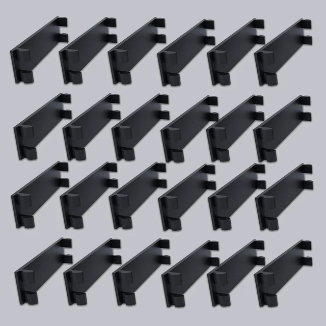 Main image of 25 Pack 1 inch Universal Filler Plate for Siemens Eaton Cutler Hammer Square D Schneider ECQF3P, DFFP1A, PF1CP BRFPP 1" x 2.5" Blank Flush Cover Circuit Breaker Panel CA