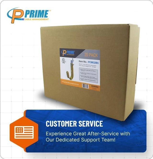 Alt view image 6 of 7 - 2 Inch Heavy Duty Metal Cable & Wire Support J-Hook Hangers with Beam Clamp - 25 pack
