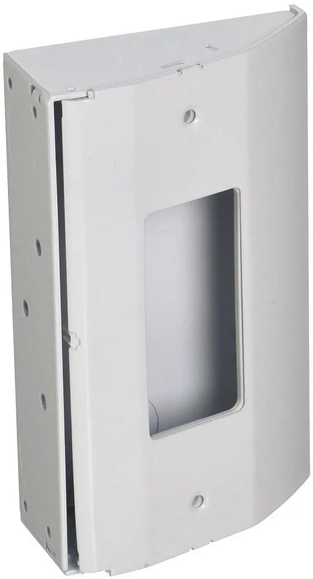 Main image of Hubbell Wiring Systems RU100W tradeSELECT Metal Under Cabinet/Counter Power Distribution Slim Fit Box, 5.57" Length x 3.40" Width x 1.55" Height, White