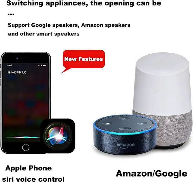 Alt view image 3 of 7 - QIACHIP Wifi E27 Lamp Socket, Wireless, 110-220V, App Control, Timer, Scenes, Alexa & Google Compatible