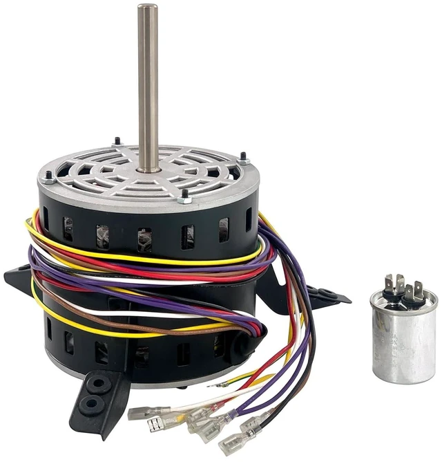 Main image of 60L21 Furnace Blower Fan Motor 1/3 HP Blower Motor 115V 1075 RPM Compatible with Lennox Armstrong Ducane, 60L2101
