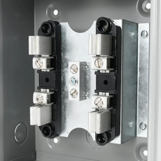 Alt view image 7 of 7 - 100 Amp Meter Socket, 4 Jaw Meter Base, Electrical Panel Component