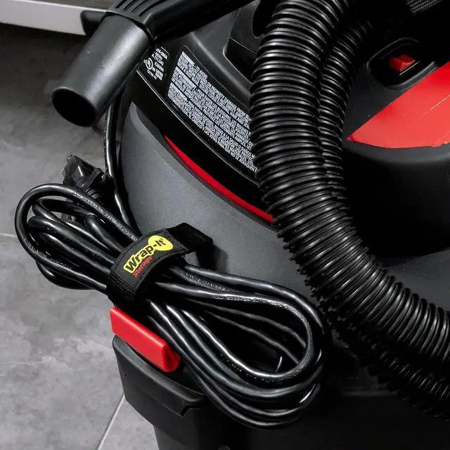 Alt view image 7 of 7 - Quick-Straps by Wrap-It Storage 9 (12-Pack) Black - Hook and Loop Straps for Hose and Cord Storage and Organization