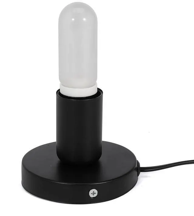 Alt view image 7 of 7 - 6Pcs Desktop Lamp Base Light Base Socket Screw Light Bulb Holder Base with 6 Feet Cord on Off Switch Plug for Holding Bulb for Your Night Light