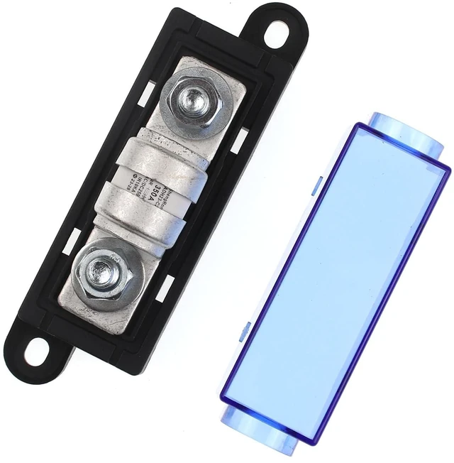 Alt view image 4 of 5 - 350 Amp Class T Fuse with Block, Operating 250V DC, 350A Fuse ANL Block for Inverters, ATV, RV, Boat, Cars, Truck, Car Stereos Systems
