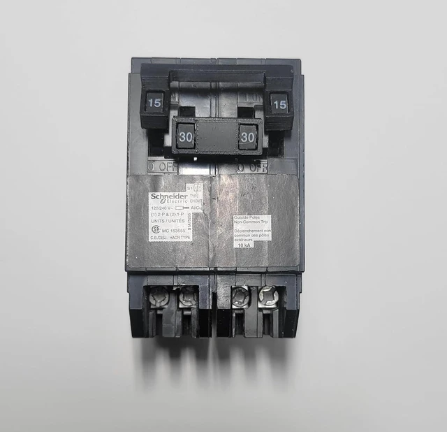 Alt view image 5 of 5 - 10 Pcs Handle Tie for Joining Outside and Inside Quad Tandem Squared Schneider CHOM Breaker Common Trip HOMT HT CA