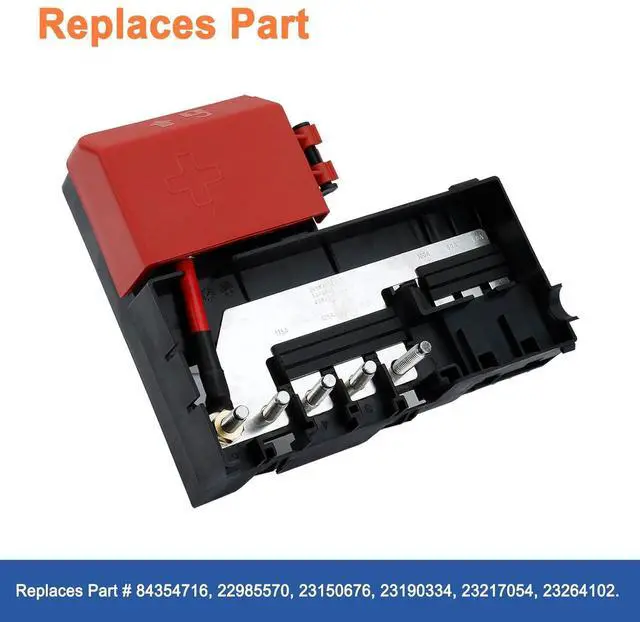 Alt view image 2 of 6 - Battery Distribution Fuse Block Kit(3PCS).Fit for Cadillac Escalade GMC Yukon Chevrolet Tahoe Suburban 2015-2020,Silverado Sierra 1500 2500HD 3500HD 2014-2016.Replaces Part # 84354716,22985570.