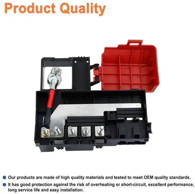 Alt view image 4 of 6 - Battery Distribution Fuse Block Kit(3PCS).Fit for Cadillac Escalade GMC Yukon Chevrolet Tahoe Suburban 2015-2020,Silverado Sierra 1500 2500HD 3500HD 2014-2016.Replaces Part # 84354716,22985570.