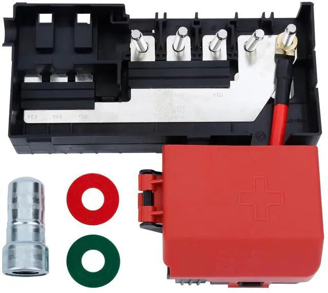 Alt view image 6 of 6 - Battery Distribution Fuse Block Kit(3PCS).Fit for Cadillac Escalade GMC Yukon Chevrolet Tahoe Suburban 2015-2020,Silverado Sierra 1500 2500HD 3500HD 2014-2016.Replaces Part # 84354716,22985570.