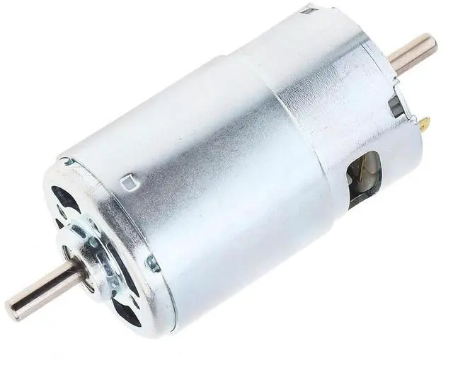 Main image of DC Motor 997 12V-36V Spindle Motor Double Output Shaft Large Torque Micro Motor for DIY Power Tools/Processing Lathe with Ball Bearing