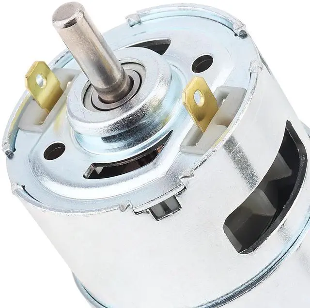 Alt view image 7 of 7 - DC Motor 997 12V-36V Spindle Motor Double Output Shaft Large Torque Micro Motor for DIY Power Tools/Processing Lathe with Ball Bearing