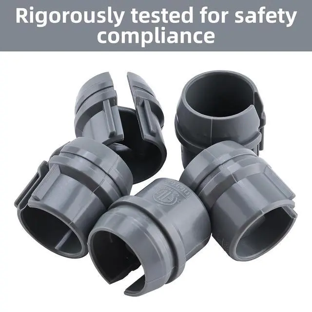 Alt view image 5 of 6 - 1/2" Non-Metallic Cable Connector, 300pcs NM Wire Fixing Buckle, Labor Saving Snap Installation, Single Cable 14/2-10/3 AWG & Two 14/2-12/2-14/3 AWG