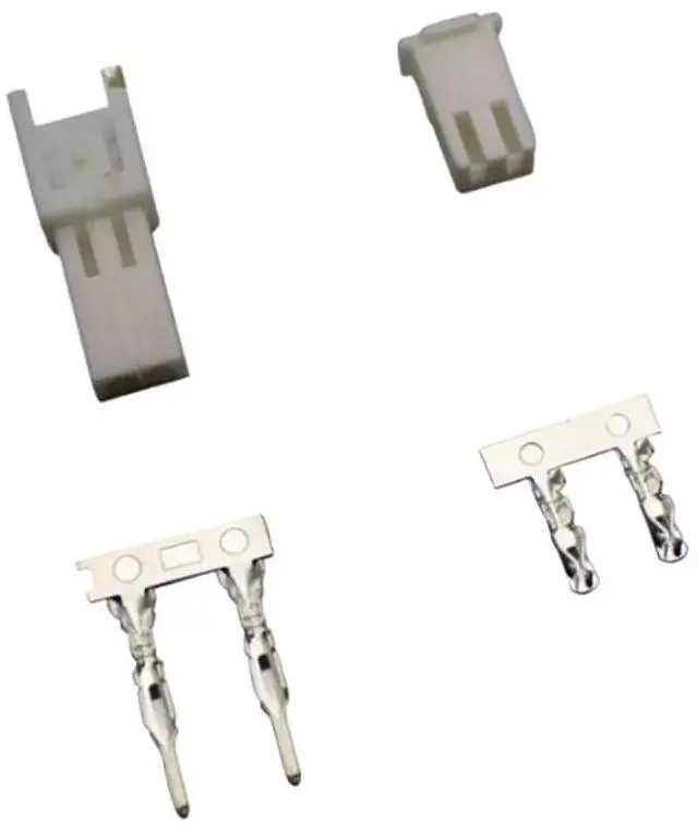 Alt view image 5 of 5 - 50 Sets SMH250/SMP250 SMT025 YST025 Connector 2.5mm Pitch Connector 2P,3P,4P-12P Male and Female Plug Terminal KIT(3P)