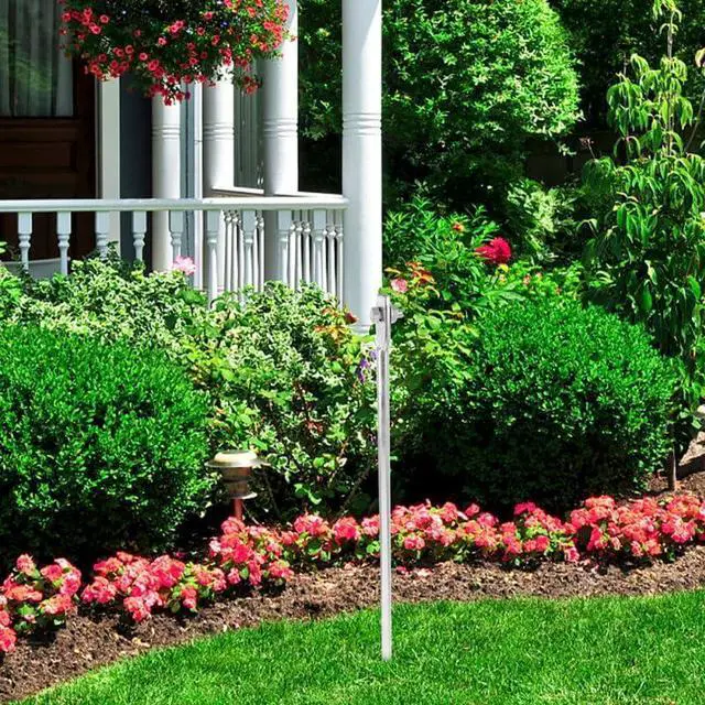 Alt view image 6 of 7 - SHINEOFI Galvanized Grounding Rods 18.89In Portable Electrical Ground Rod Stake Set of 3 for Home Office Shop Safety and Electrical Protection
