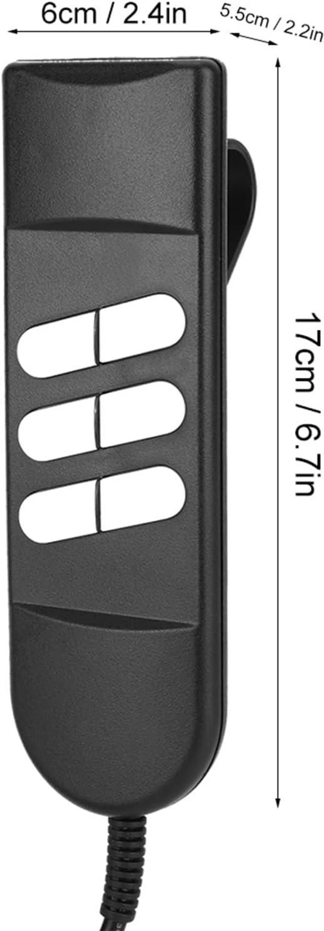 Alt view image 2 of 7 - Lazy Boy Recliner Remote Control Replacement 5 Pin, 6 Button Sofa Remote Control for Reclining Chair, Can Adjust The Height and Status of The Recliner,