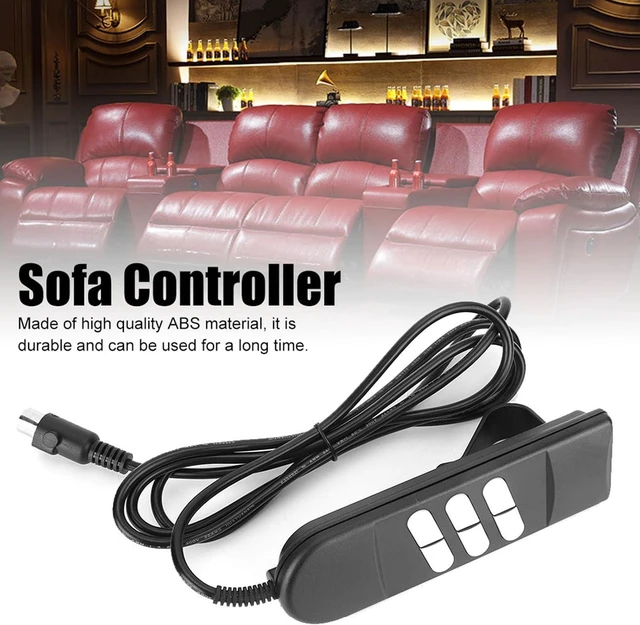 Alt view image 7 of 7 - Lazy Boy Recliner Remote Control Replacement 5 Pin, 6 Button Sofa Remote Control for Reclining Chair, Can Adjust The Height and Status of The Recliner,