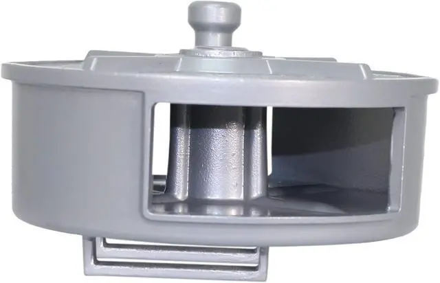Alt view image 5 of 6 - WOLF 6.25 Aluminum Tie Wire Reel Coil Holder Wheel, Lightweight, Ambidextrous, Built-in Belt Loops & Knob