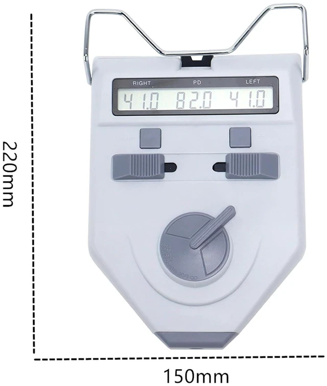 Alt view image 3 of 5 - BestParts Optic Digital Pupilometer 45-82mm Pupil Distance Meter Optical Instrument - LY-9AT