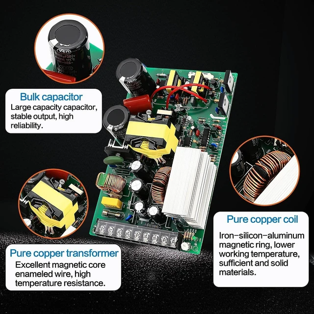Alt view image 7 of 7 - CNCTOPBAOS 600W 60V DC Switching Power Supply Transformer AC to DC Driver Adapter Universal Regulated Converter for LED Strip Light CCTV Camera Radio Stepper Servo Motor 3D Printer (60V 10A)