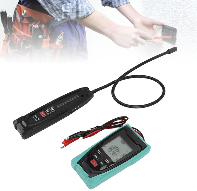 Alt view image 3 of 7 - Underground Wire Locator Adjustable Sensitivity Digital Analog Buried Wire Tracer Cable Break Detector