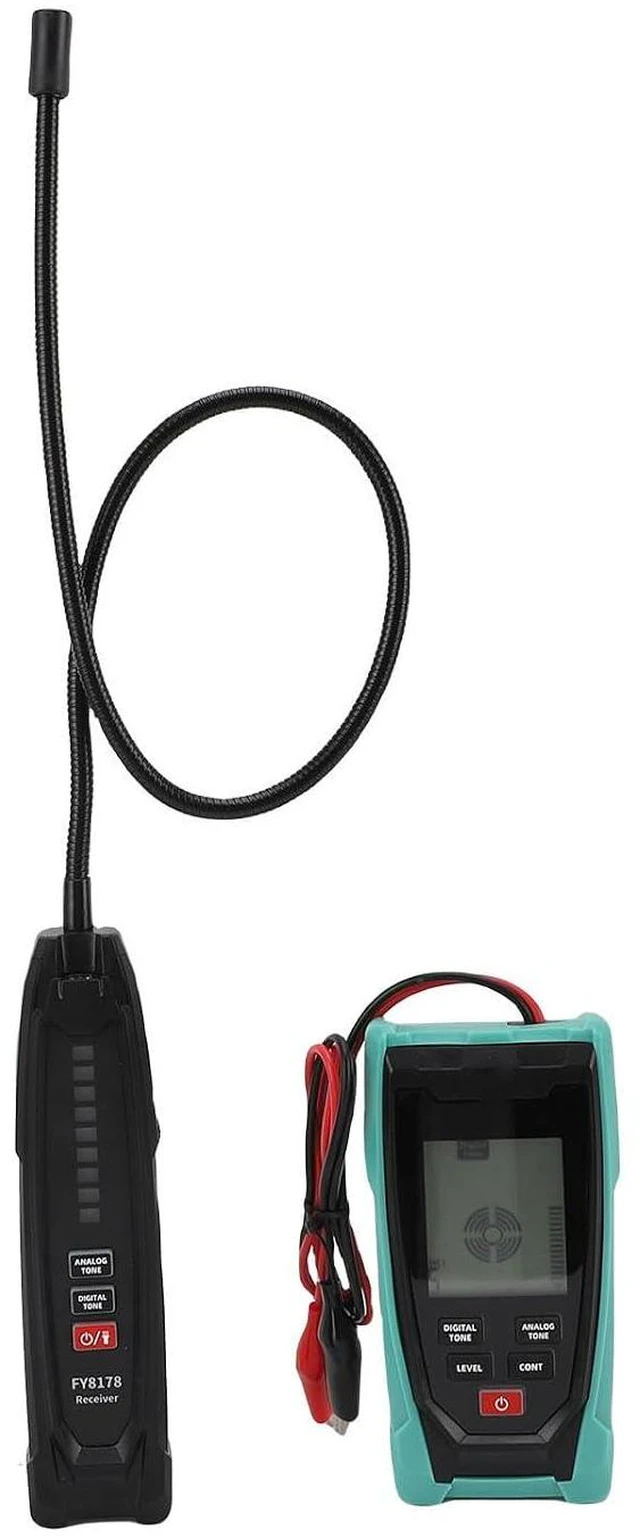 Alt view image 6 of 7 - Underground Wire Locator Adjustable Sensitivity Digital Analog Buried Wire Tracer Cable Break Detector