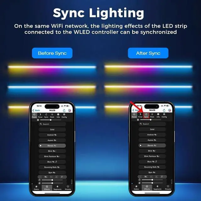 Alt view image 5 of 7 - GLEDOPTO Elite ESP32 WLED LED Controller Ethernet WiFi Network Built in I2S Mic 20A Fuse Energy Saving Relay Level Shifter IC ESD Chip Work with Addressable Digital RGB IC WS2811 WS2815 SK6812 etc