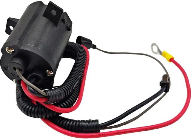 Alt view image 6 of 7 - 103375501 102510201 Golf Cart 48 Volt Charger DC Receptacle Port with Socket Charge Receptacle Trim Fits 2004-UP Club Car Precedent Electric 102516901
