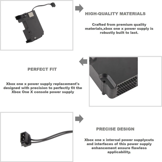 Alt view image 3 of 7 - X Power Supply Adapter Compatible with X Power Internal Power Board Corrosion Resistant Wear Resistant Enhanced Durability Stable Performance Power Adapter Internal Power Board
