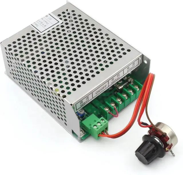 Main image of RATTMMOTOR CNC Spindle Motor Speed Controller 6A Spindle Motor Speed Power Converter Compatible with 500W DC Air Cooled Spindle Motor