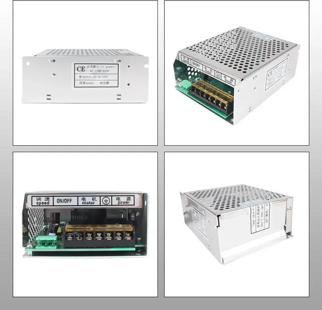 Alt view image 5 of 7 - RATTMMOTOR CNC Spindle Motor Speed Controller 6A Spindle Motor Speed Power Converter Compatible with 500W DC Air Cooled Spindle Motor