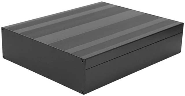 Main image of Aluminum Project Box 50x178x220mm Die Cast Enclosure with Complete Accessories for Electronics PCB Junction Heat Dissipation DIY