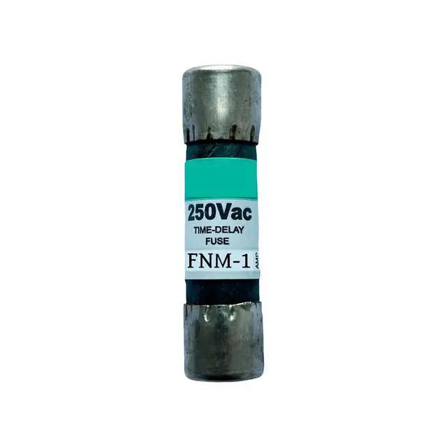 Alt view image 2 of 3 - 10-Pack New FNM-1 FNM-1A FNM 1A 250Vac Time Delay Fuse,FNM-1A Current Limiting Class CC Rejection Cartridge Fuses