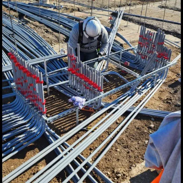 Alt view image 6 of 6 - Rack-A-Tiers Slammers Rigid/PVC Conduit Spacer with Support Hole - 50 Pack (1") (35100.RSWS)
