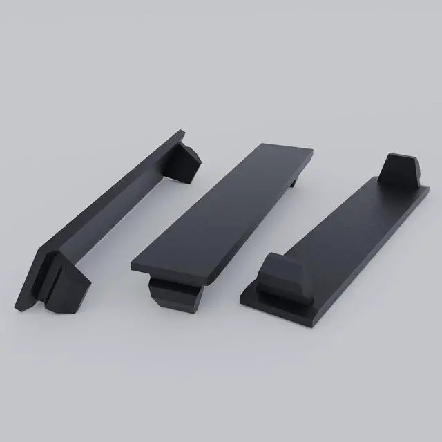 Alt view image 4 of 4 - 1/2 inch GE TFH THQP Challenger Type A QO QOFP Square D Universal Knockout Filler Plate 1/2" x 2.5" Blank Flush Cover for Twist Thin Circuit Breaker Electrical Panel Box Load (10 Pack)