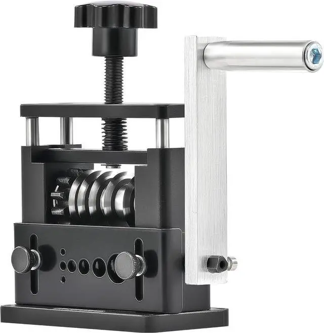 Main image of CREWORKS Manual Wire Stripping Machine, Drill Powered Wire Stripper Machine with 6 Channels & 5 Blades, Portable Cable Stripper Tool with Hand Crank for 0.1" to 0.67" Scrap Copper Cables Recycling