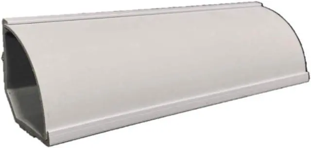 Main image of WireTrak Corner Duct Cable Raceway 1150 Series 2-3/16" Width 5 Feet Length White 2 Pcs/Pack Paintable PVC Plastic Plastic Wire Conduit Wall Cord Covers