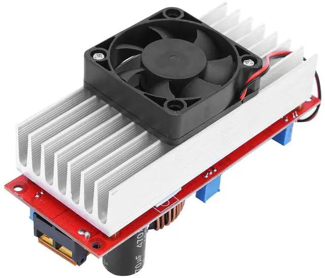 Alt view image 3 of 7 - DCDC 10-60V to 12-97V 1500W 30A Voltage Step Up Converter - Boost CC CV Power Supply Module - Non Isolated DC Power Converter Module