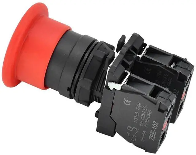 Main image of Emergency Stop Switch 122514 122514GT Compatible with Genie Boom Lift S-40 S-45 S-60 S-65 S-80 S-85 V-1832 V-1854