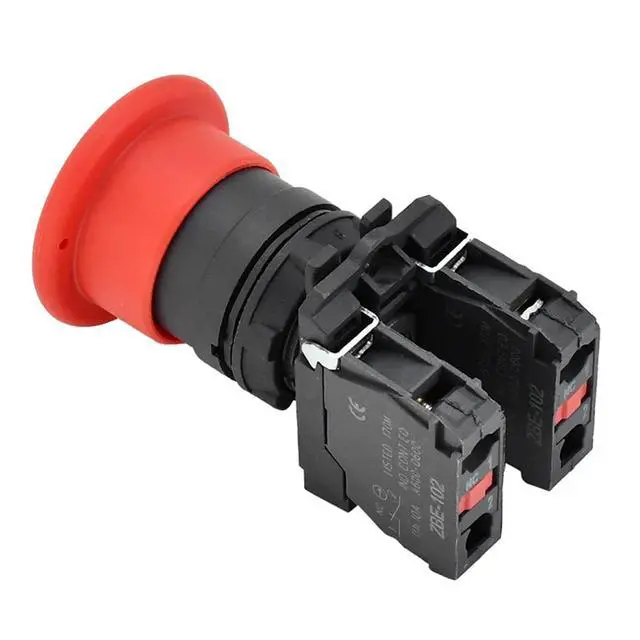 Alt view image 5 of 5 - Emergency Stop Switch 122514 122514GT Compatible with Genie Boom Lift S-40 S-45 S-60 S-65 S-80 S-85 V-1832 V-1854