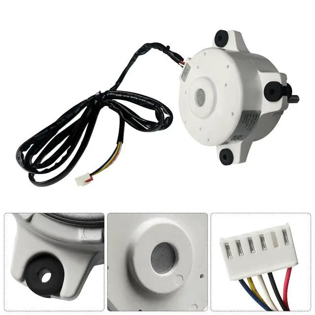 Alt view image 7 of 7 - 9379853019 Condenser Fan Motor Compatible with Fujitsu Mini Splits AC Systems