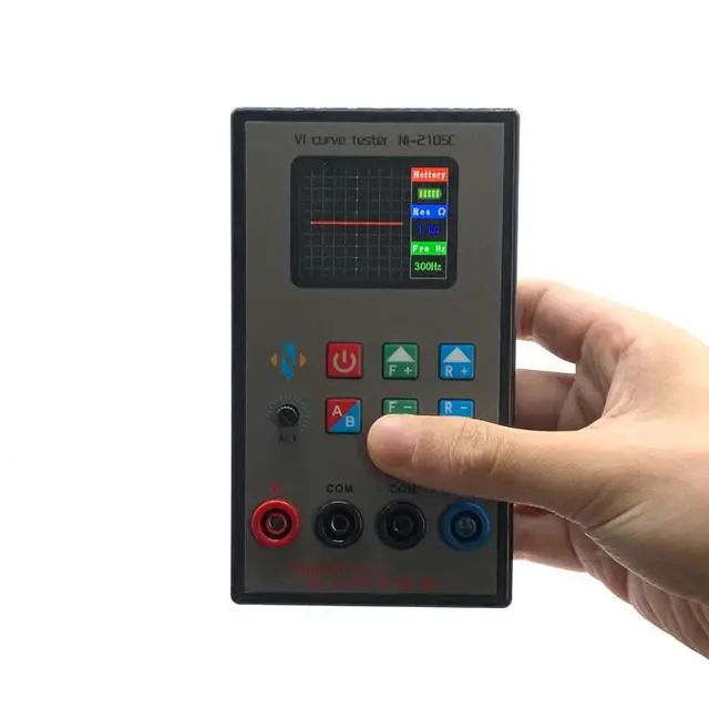 Alt view image 5 of 7 - NI210SC Double Channel Curving Line Tester Meter for Circuit Board Testing with Adjustable Parameters Features Testing Device