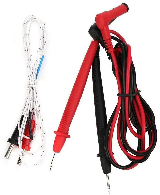 Alt view image 6 of 7 - UT204+ True RMS Clamp Meter NCV Auto Ranging Digital Multimeter Measures AC/DC Voltage Current Temperature Test