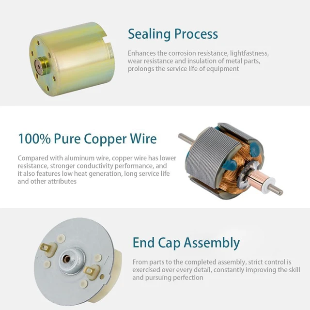 Alt view image 5 of 7 - DC 24V 200RPM Gear Motor High Torque Electric Micro Speed Reduction Geared Motor Eccentric Output Shaft 37mm Diameter Gearbox