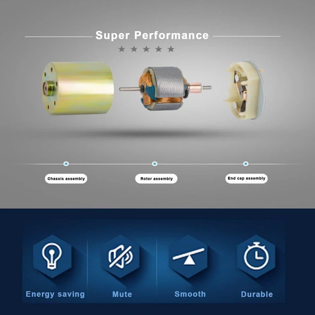 Alt view image 4 of 7 - DC 24V 200RPM Gear Motor High Torque Electric Micro Speed Reduction Geared Motor Eccentric Output Shaft 37mm Diameter Gearbox